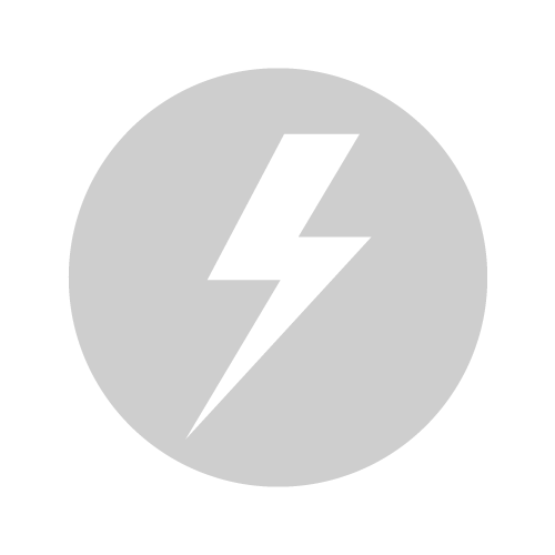 round grey all flash thunder icon